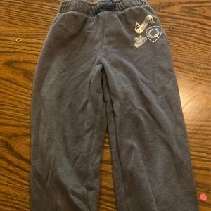 Girls grey sweatpants